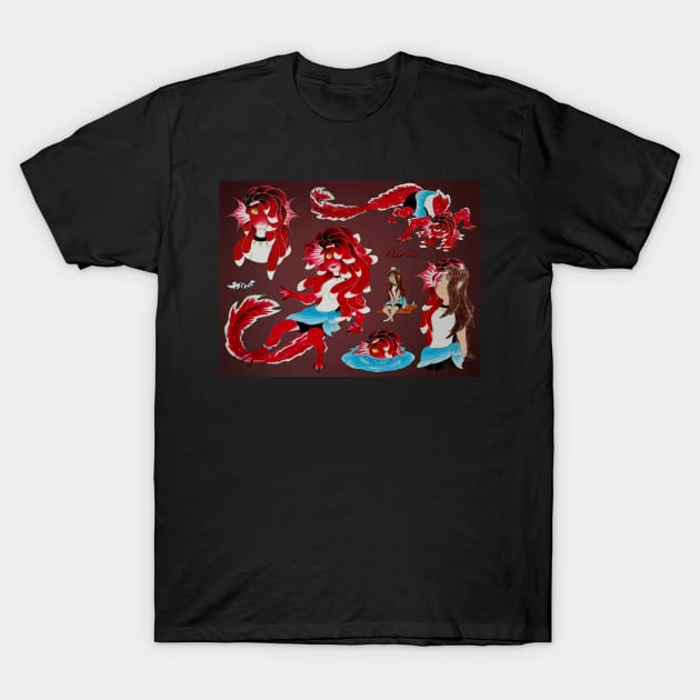 Nerine - Sea Monster T-Shirt by Lycoris ArtSpark